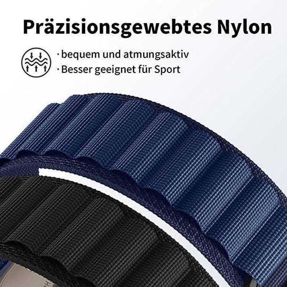 Rainbow TG Alpine Loop Nylon Apple Watch Band - Image 6