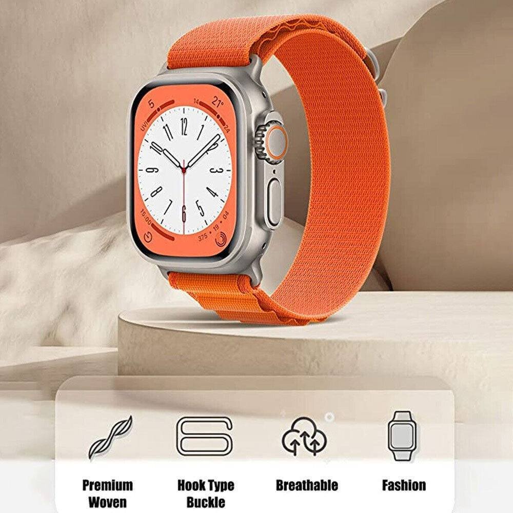 Rainbow TG Alpine Loop Nylon Apple Watch Band - Image 5