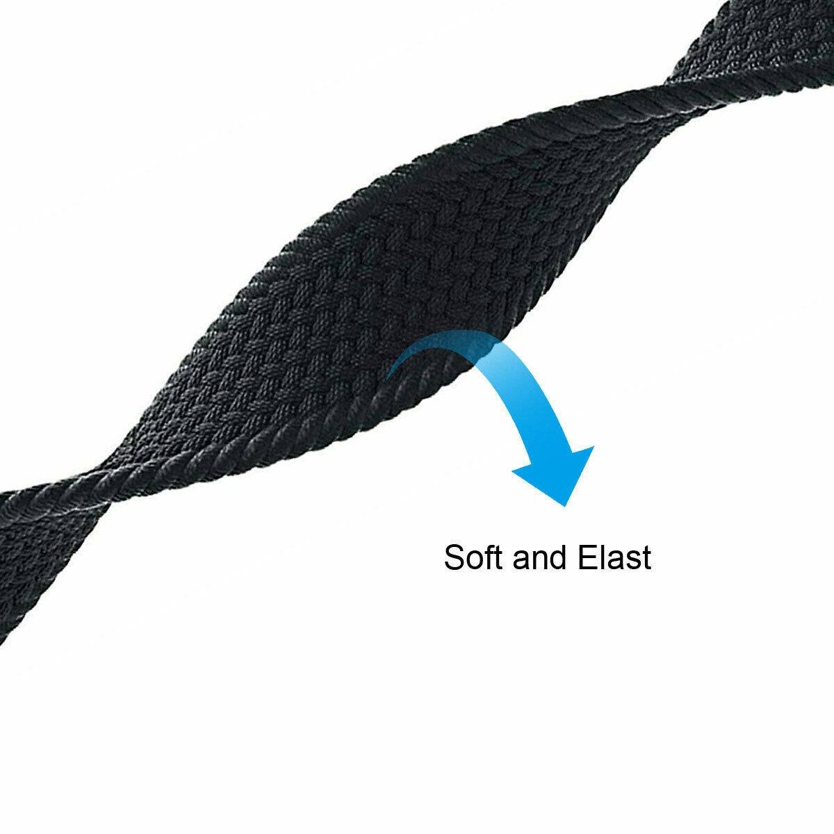 Dark Orange TG Braided Solo Loop Apple Watch Band - Image 6