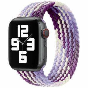 Purple TG Braided Solo Loop Apple Watch Band