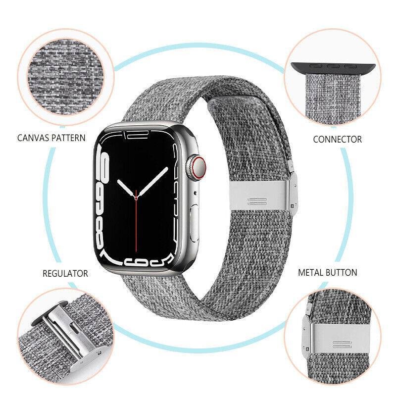 Black TG Titanium Steel Band Apple Watch Band - Image 3