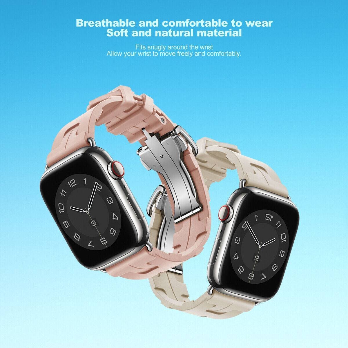 Starlight TG Deployment Buckle Band Apple Watch Band - Image 8