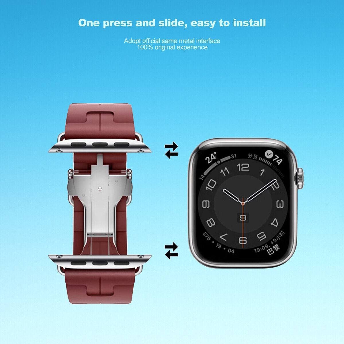 Starlight TG Deployment Buckle Band Apple Watch Band - Image 4