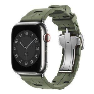 Khaki TG Deployment Buckle Band Apple Watch Band