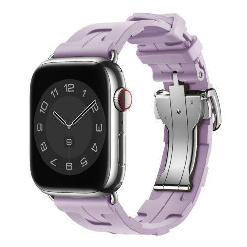 Light Purple TG Deployment Buckle Band Apple Watch Band