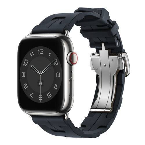 Midnight TG Deployment Buckle Band Apple Watch Band