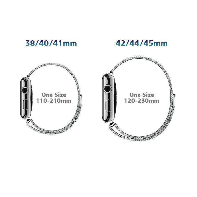 Blue TG Metal Magnetic Stainless Steel Strap Apple Watch Band - Image 2