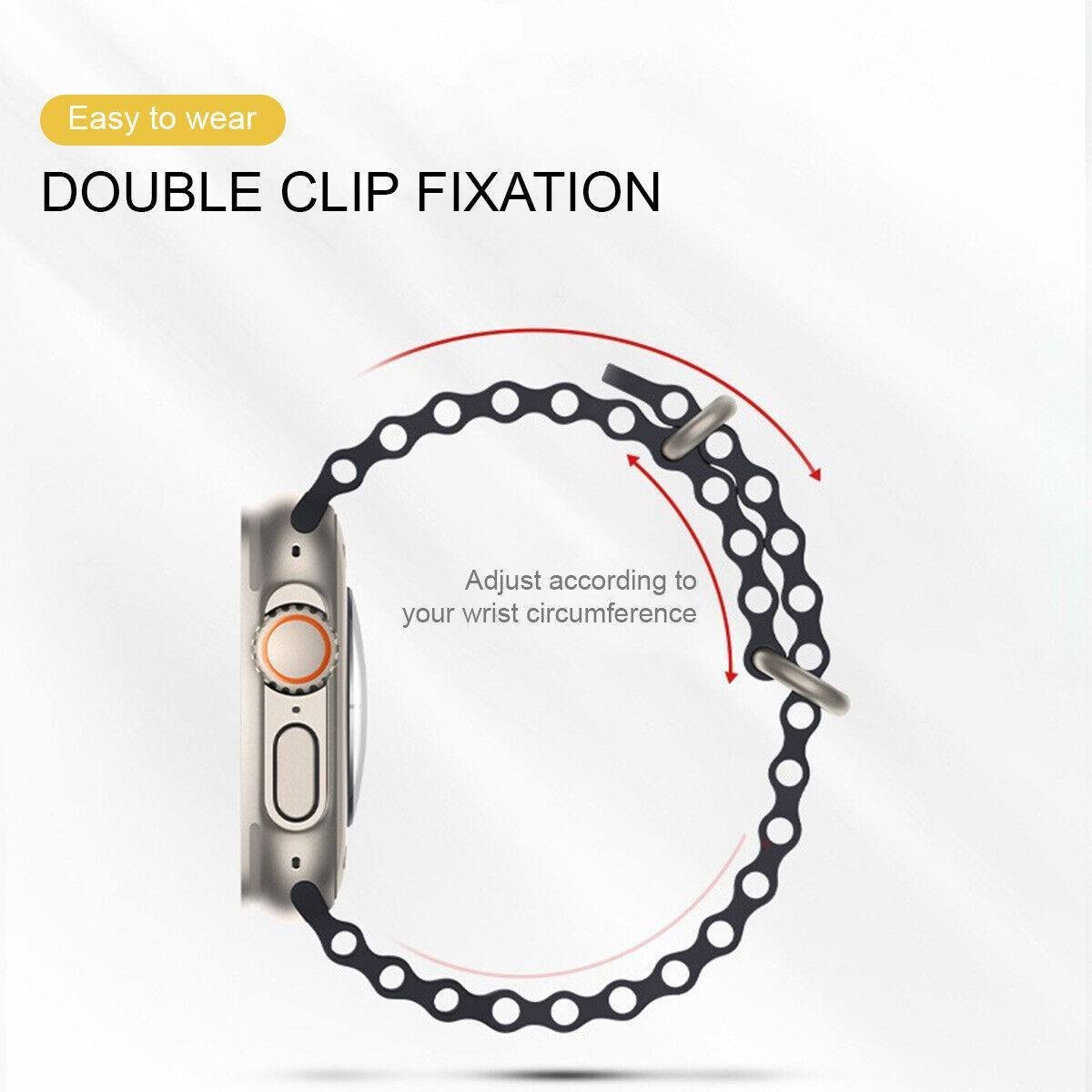 TG Navy Ocean Band for Apple Watch - Image 3