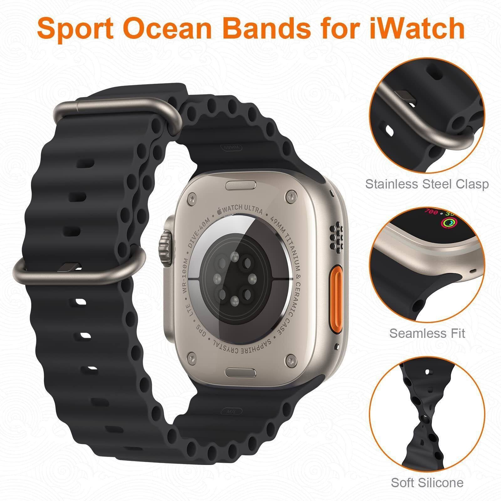 TG Navy Ocean Band for Apple Watch - Image 7
