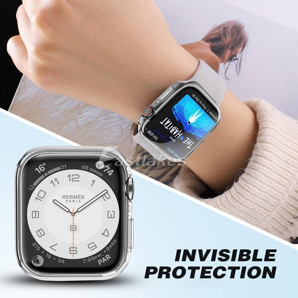TPU Case Cover for Apple Watch Series (38mm - 49mm) - Image 2
