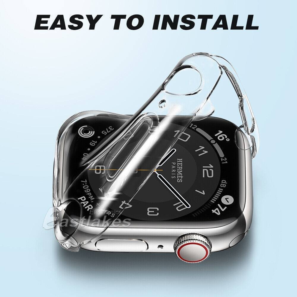 TPU Case Cover for Apple Watch Series (38mm - 49mm) - Image 3