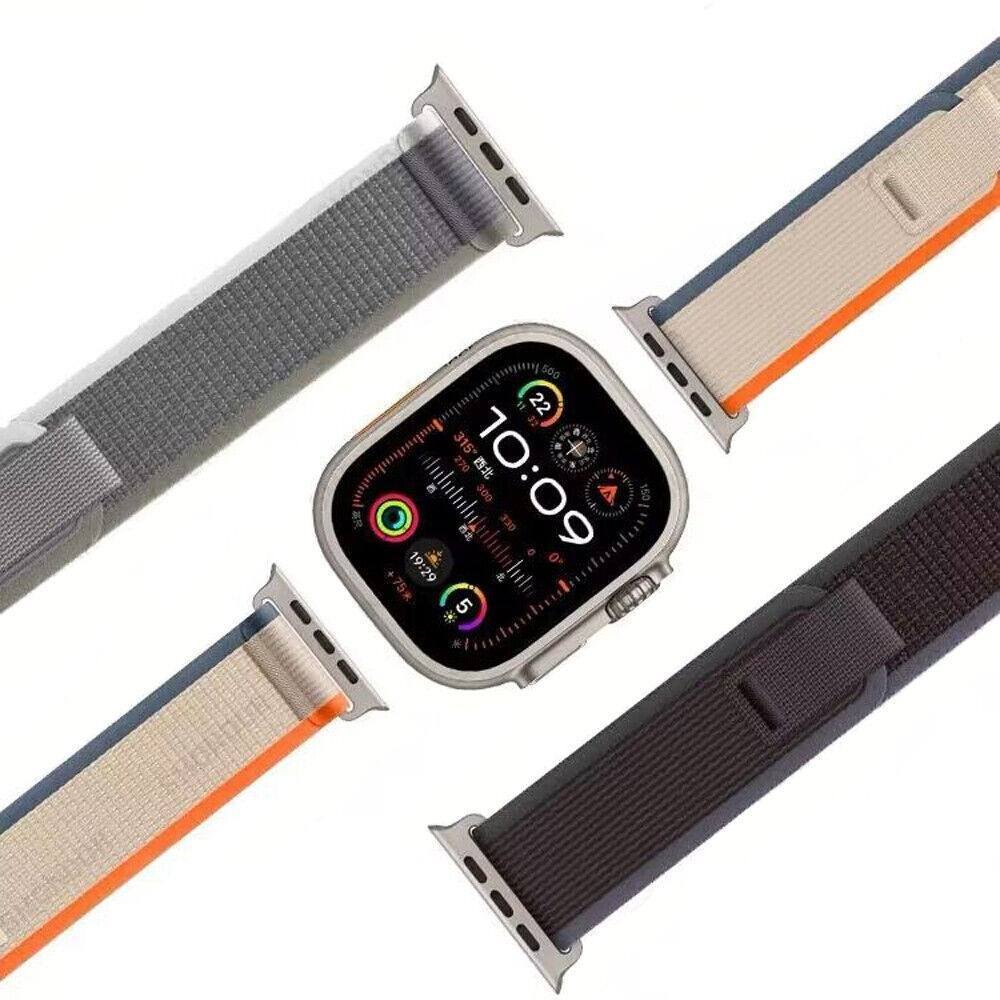 Green TG Trail Loop Nylon Apple Watch Band - Image 4