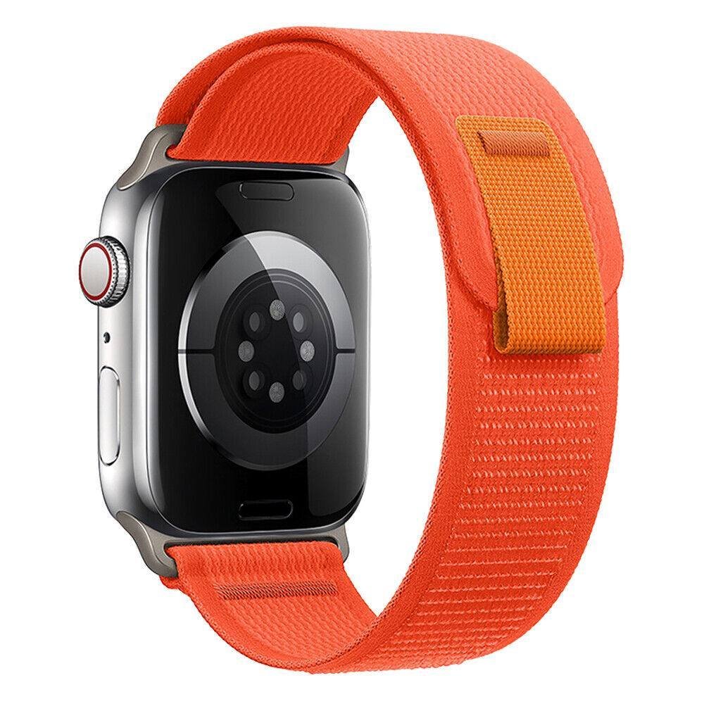 Orange TG Trail Loop Nylon Apple Watch Band