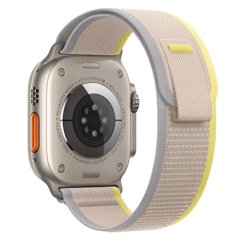 Yellow TG Trail Loop Nylon Apple Watch Band