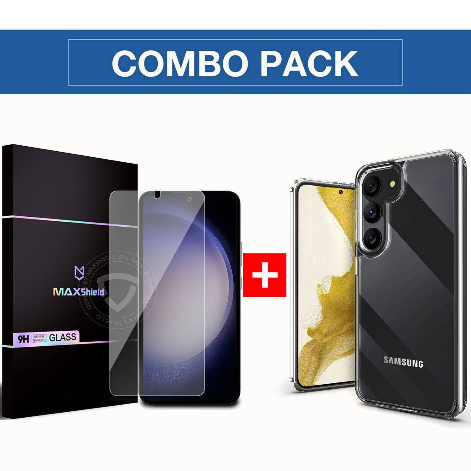 Samsung Galaxy Clear Shockproof Slim TG Case - Full Set 5 in 1 - Image 4