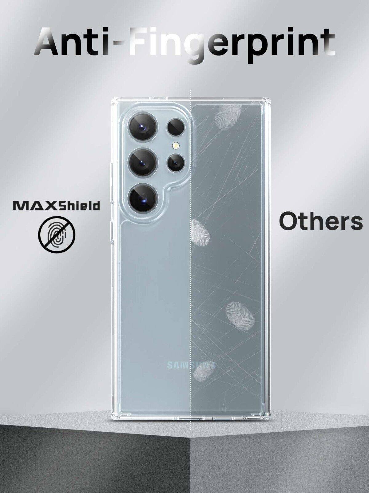 Samsung Galaxy Clear Shockproof Slim TG Case - Full Set 5 in 1 - Image 7