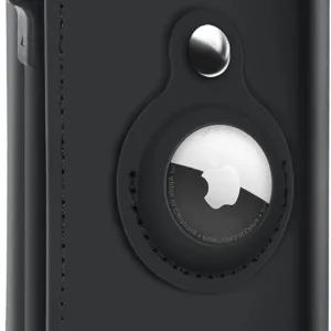 Premium Leather AirTag Pop-up Wallet